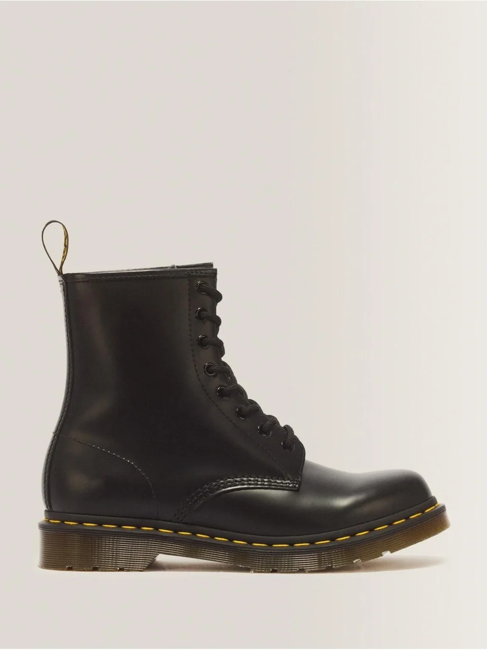 Classic Dr. Martens Smooth Leather Lace Up Boots